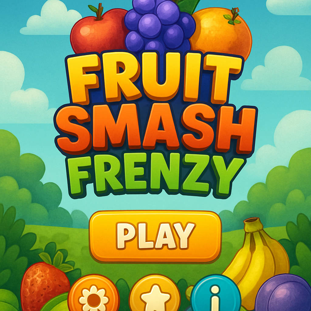 A screenshot of the game’s main menu with bright, inviting graphics